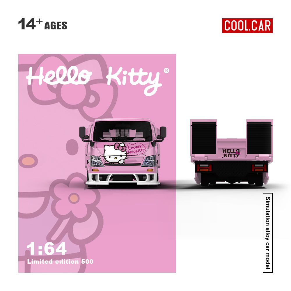 COOL CAR Hello Kitty details, 1:64 scale