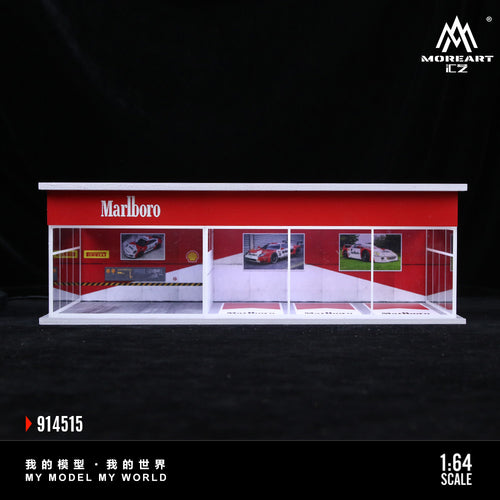 Marlboro Parking Showroom Diorama Model 1:64