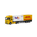 Yellow container truck model
