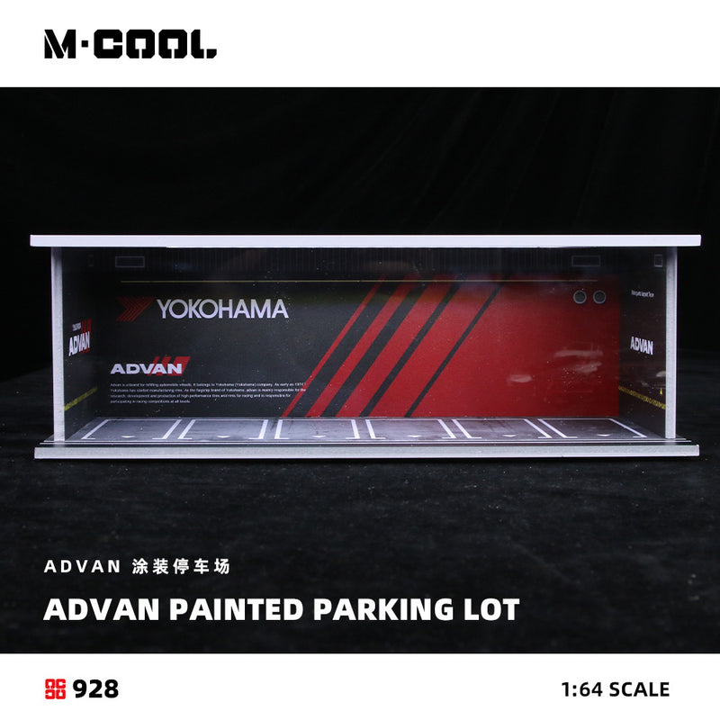 [RELEASED] M-COOL 1:64 Advan Simple Lighted Parking Lot - With Lights MC914928