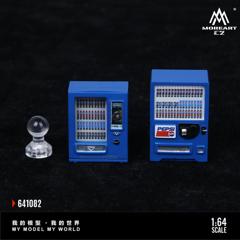 [RELEASED] MOREART 1:64 Resin Accessories, Best Express Beverage Vending Machine Set MO641082