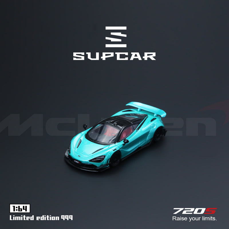 [PRE-ORDER] SUPCAR 1:64 McLaren 720S in Misty Blue .