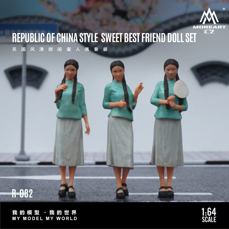 MOREART Sweet Best Friend Diorama Model 1:64 Scale