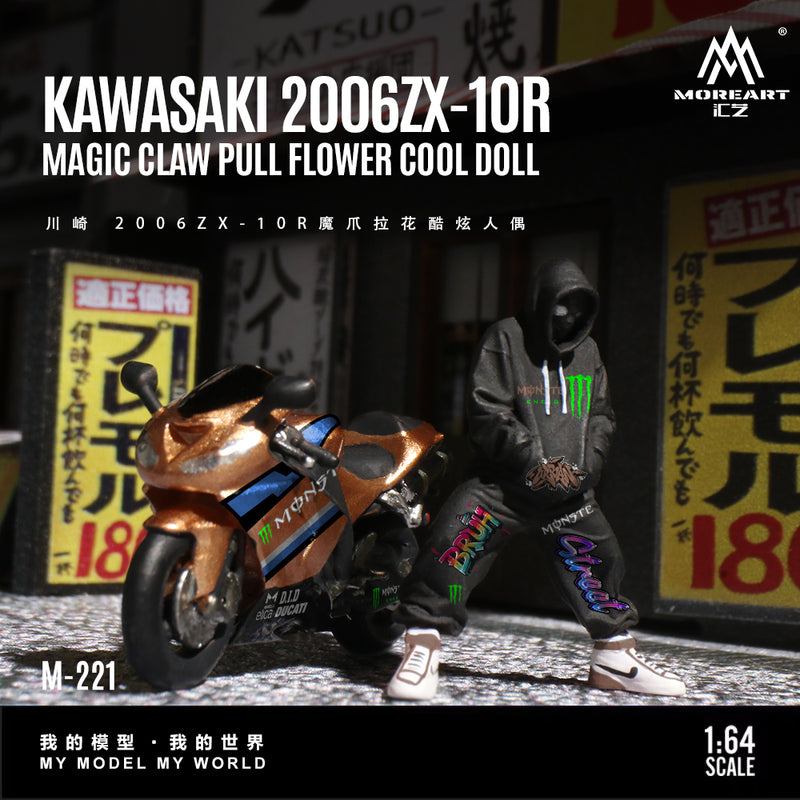 MOREART Kawasaki 2006ZX-10R Diorama Model