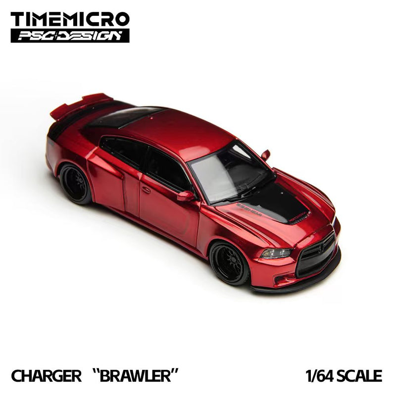 [PRE-ORDER] TIME MICRO 1:64 Charger Brawler Red TM648204