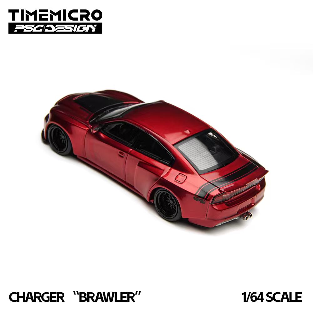1:64 Scale Charger Brawler Red Model Car